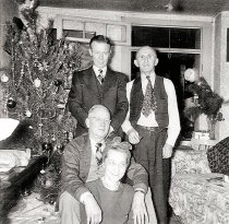 Blum-Bahlman family, December 1950's